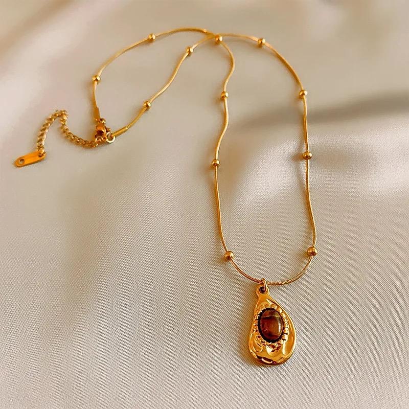 Pear Necklace