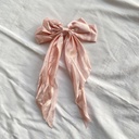 Satin Bow Hair Clips
