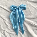 Satin Bow Hair Clips