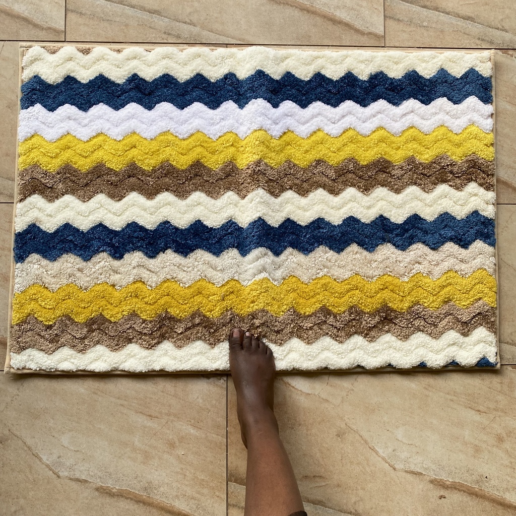 Wavy Bath Mat