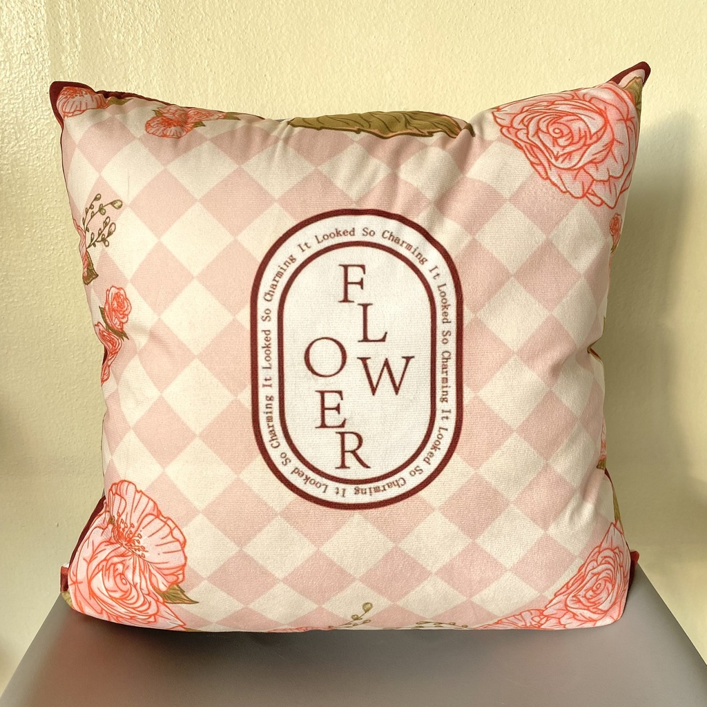 Flower Cushion Cover