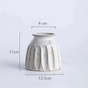 Ridged Vase