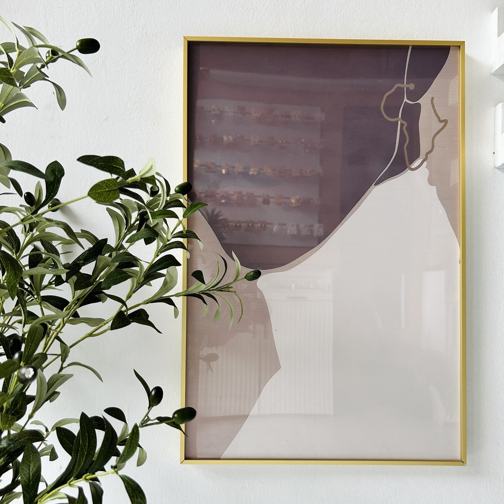 Brown Skin Framed Print