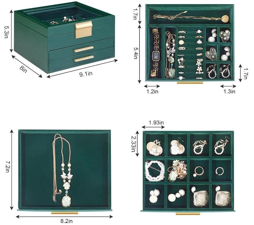 Rai Leather Jewelry Case