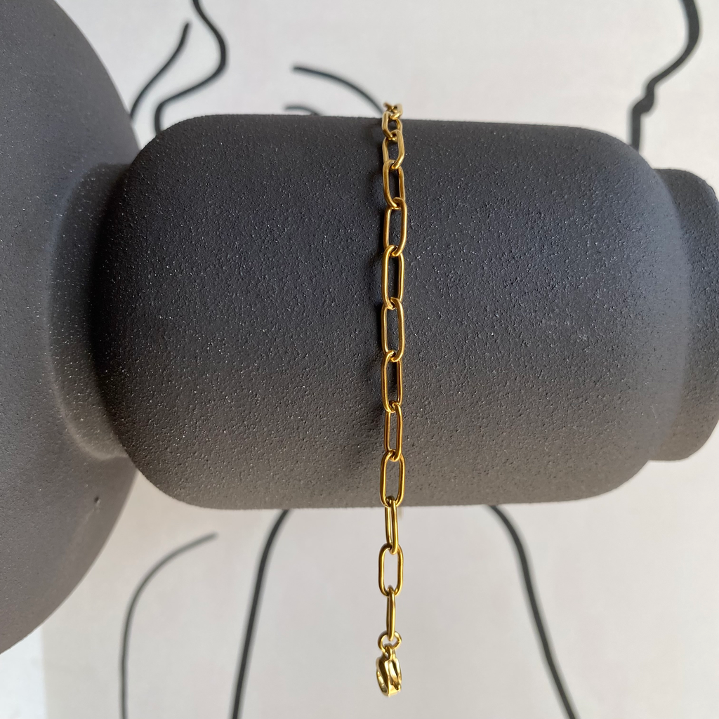 Paperclip Anklet