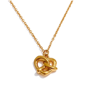 Pretzel Necklace