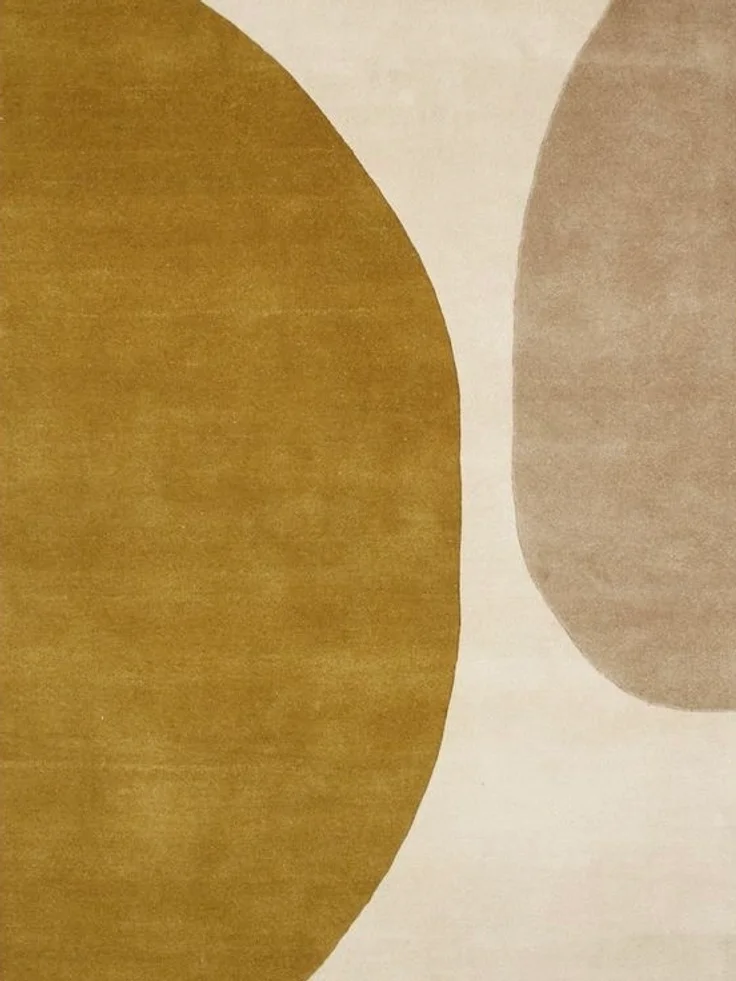 Abstract Neutral Rug (1.8x1.3m)