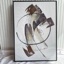Brushed Framed Print