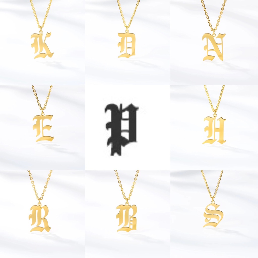Initial Necklace