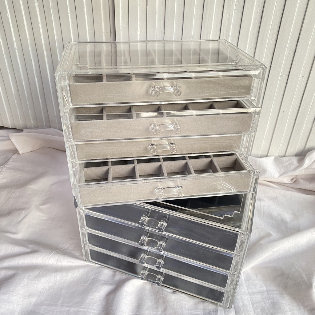4 Tier Acrylic Jewelry Case