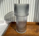 Ribbed Vase