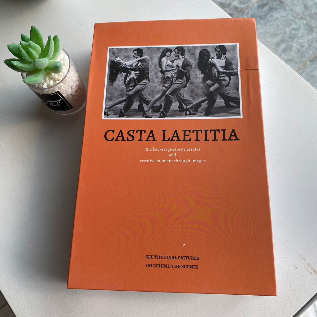 Laetitia Faux Book
