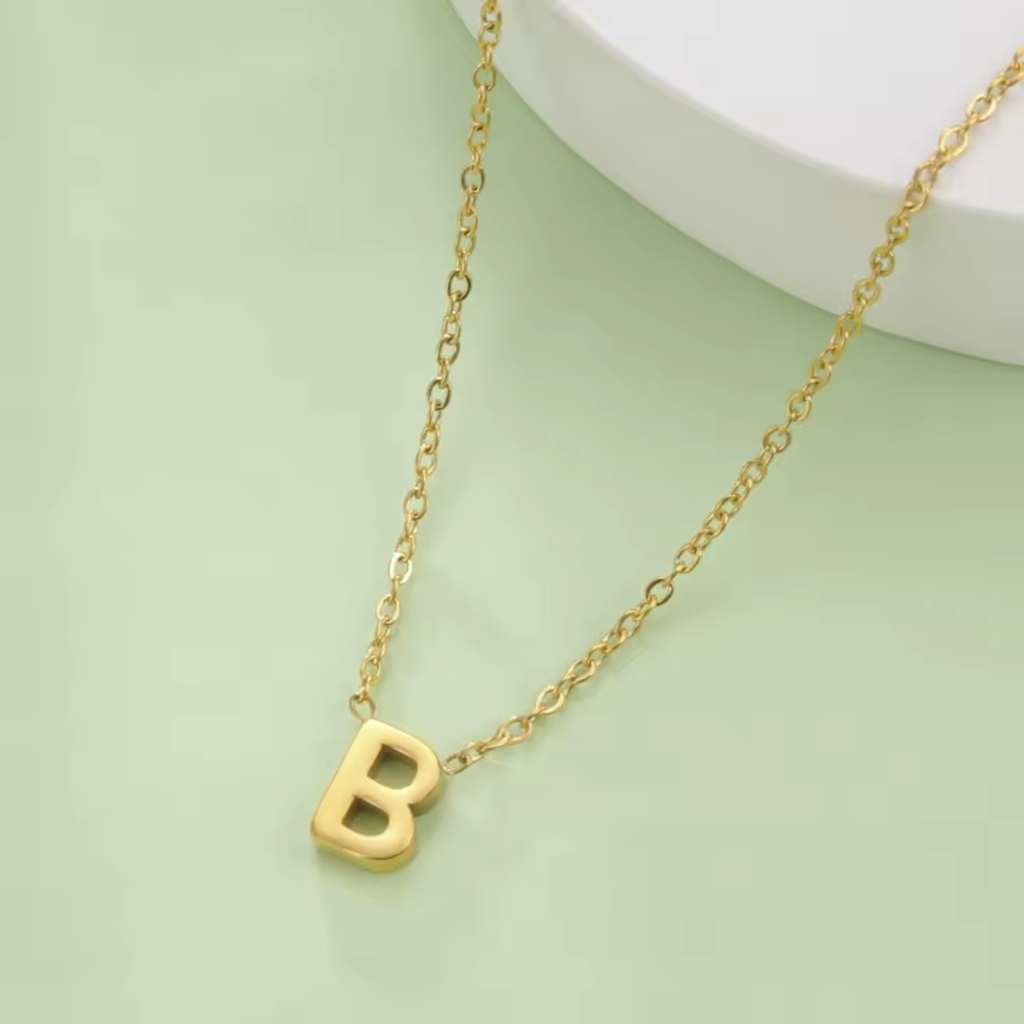 Initial Pendant Necklace