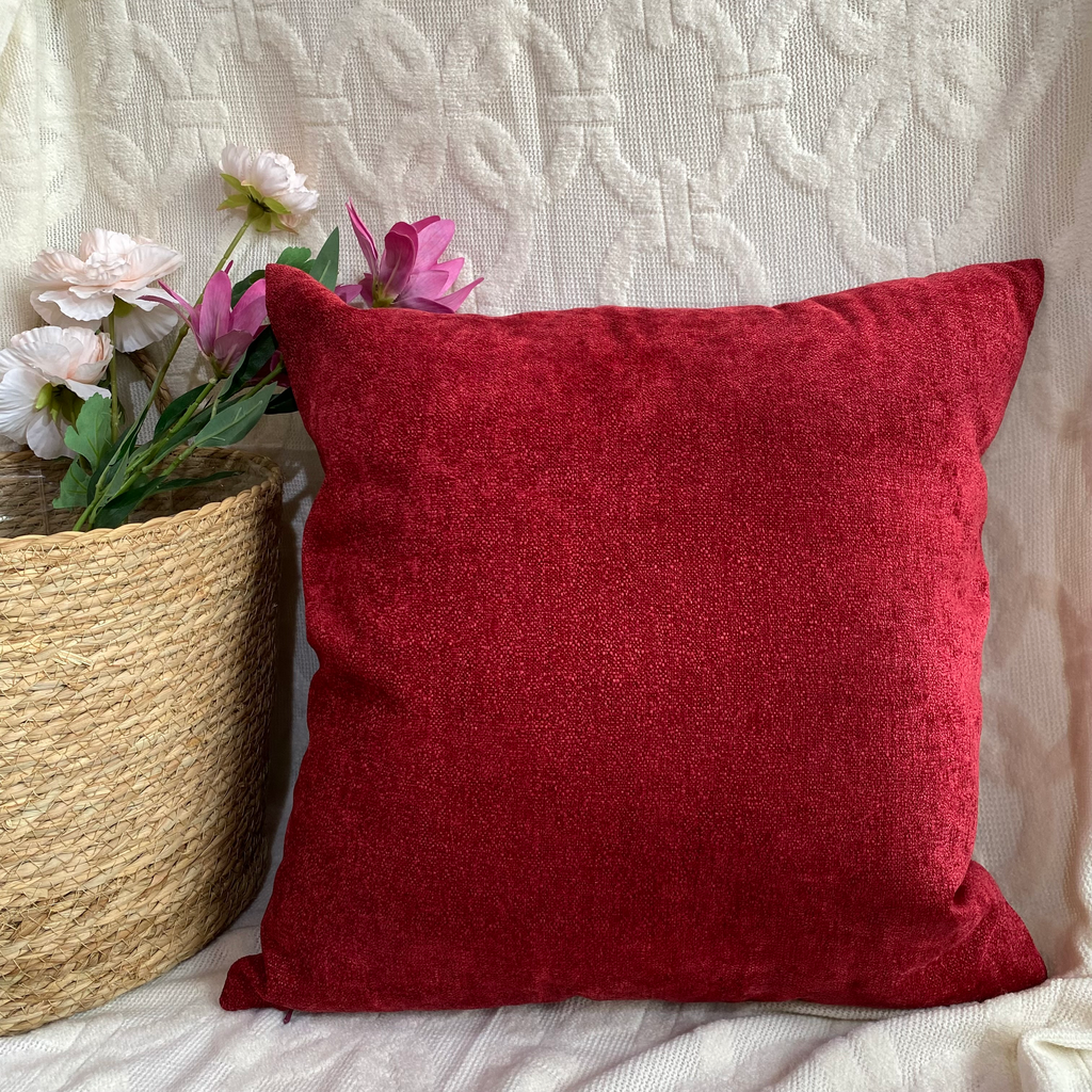 Red Cushion Cover (50cm)