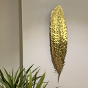 Metal Feather Wall Hanging