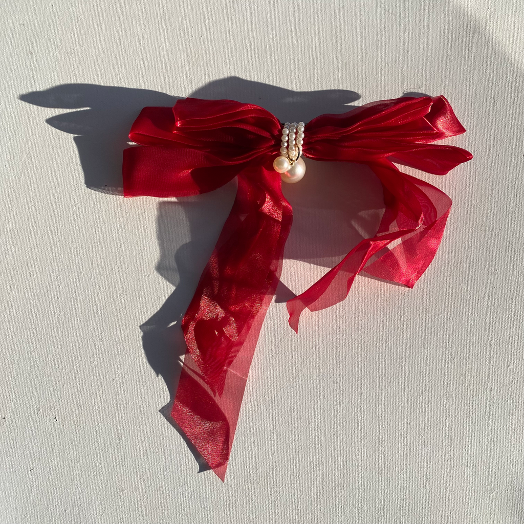 Bella Hair Clip (Hot Pink)