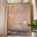 Cranes Framed Print