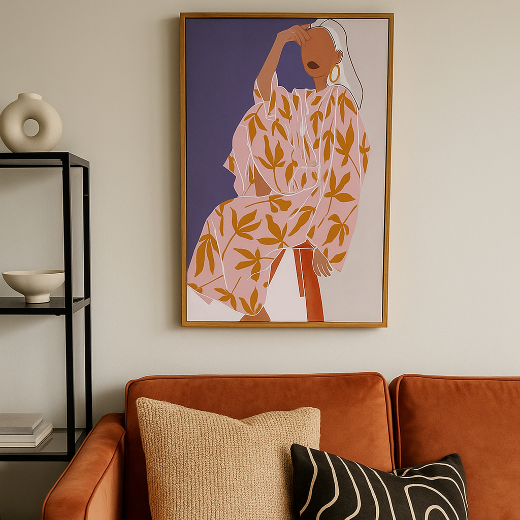 Lola Framed Print