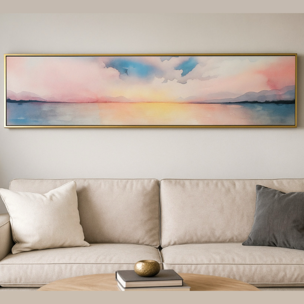 Peach Framed Print