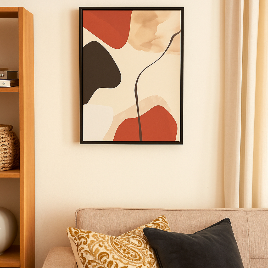 Abstract Framed Print