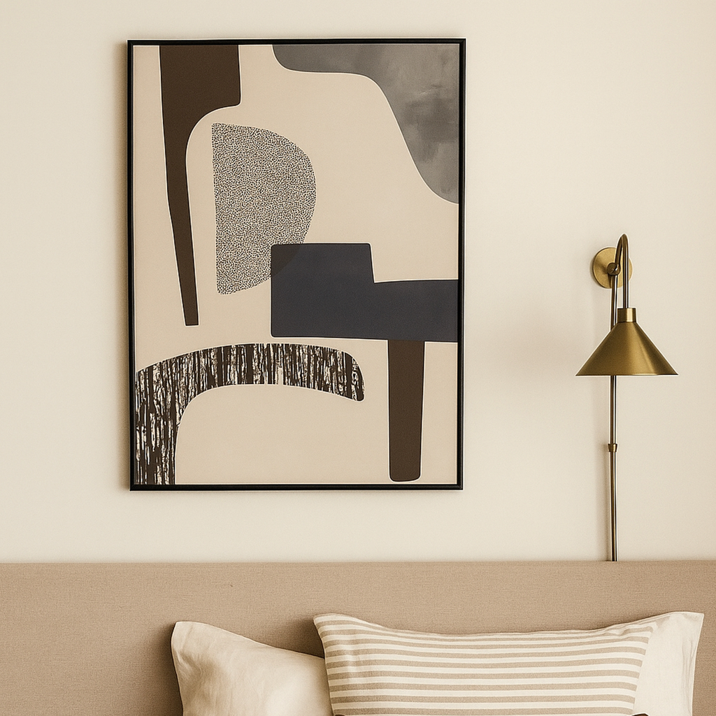 Geometric Framed Print