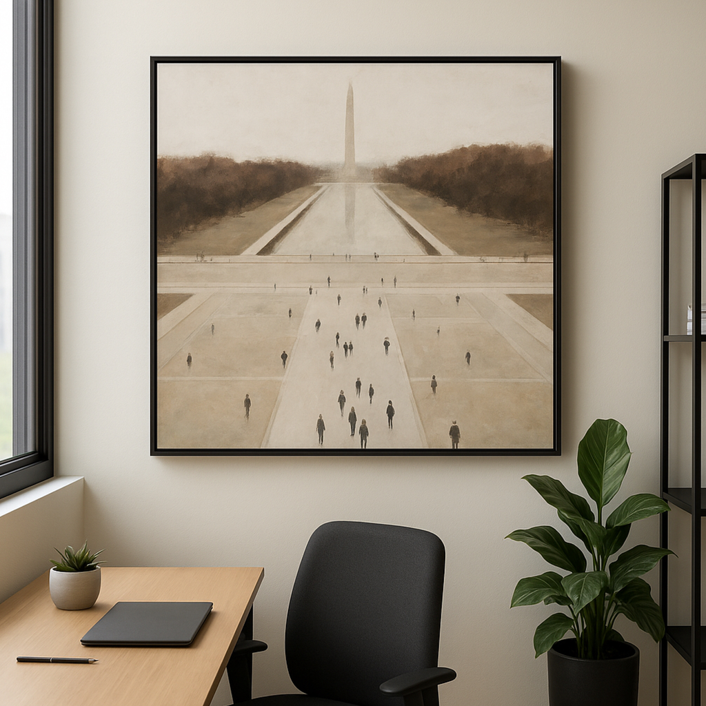 Horizon Framed Print