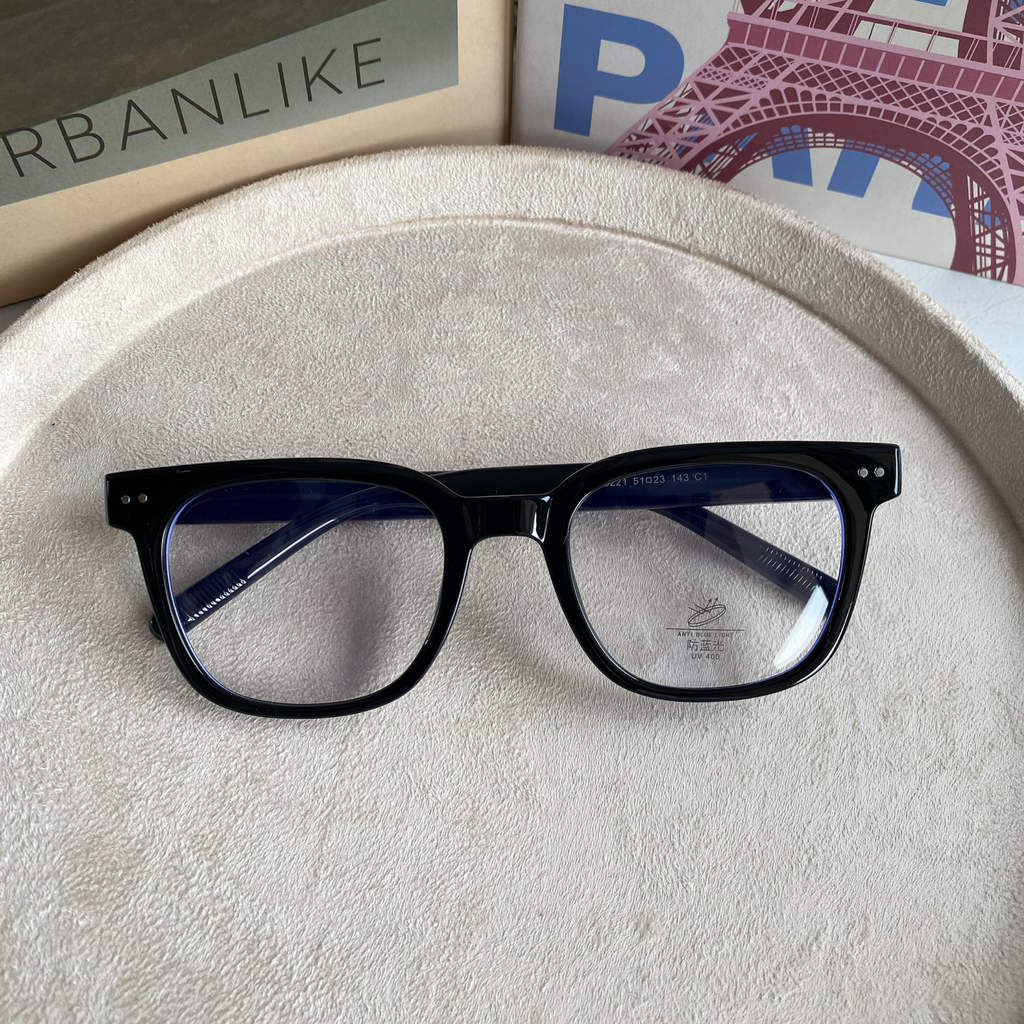 Una Blue Light Glasses (Black)