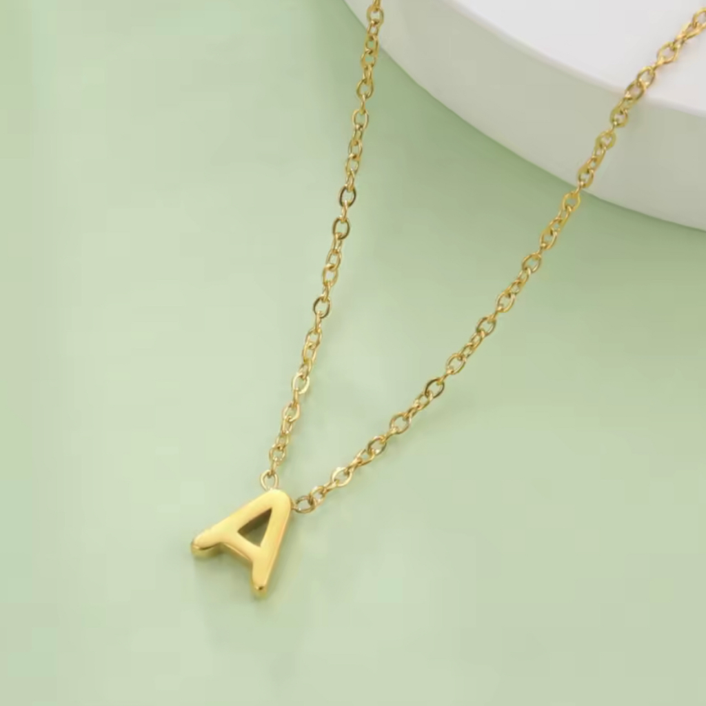 Initial Pendant Necklace