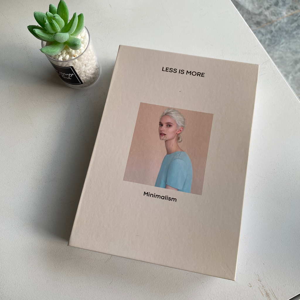 Minimalism Faux Book