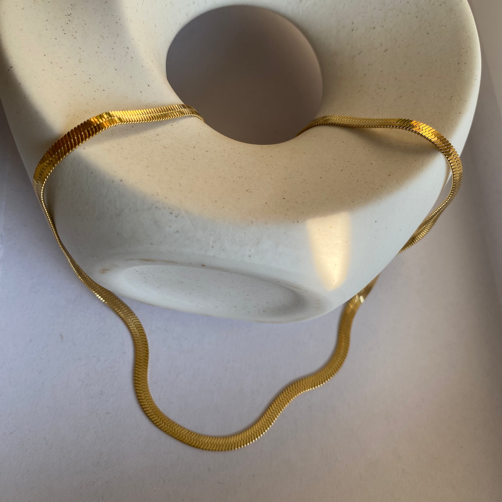 Snake Necklace (Gold)