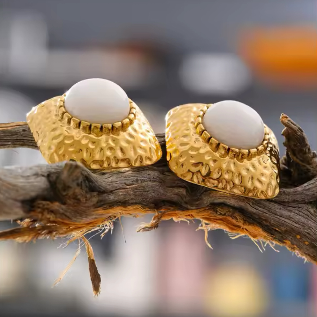 Amber Earrings