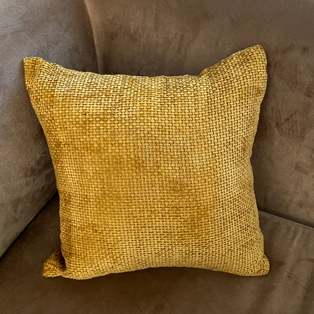 Yellow Cushion Cover (45cm) (without inserts)