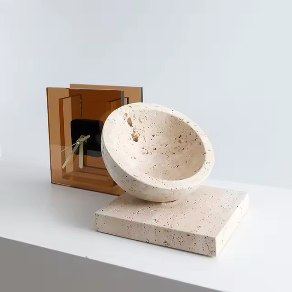 Travertine Bowl