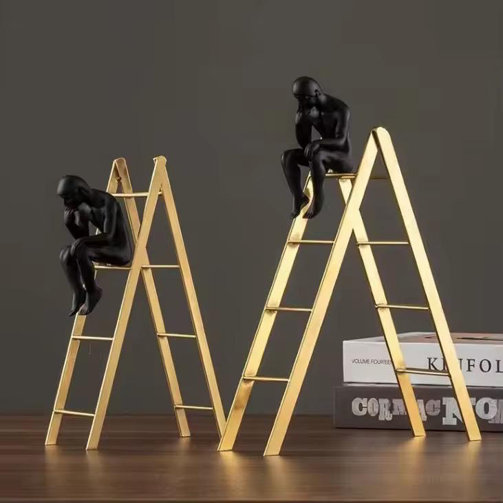 Thinking Man Sculpture 