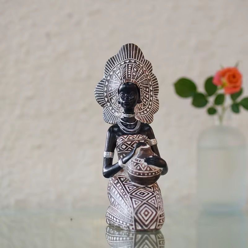 African Woman Sculpture 
