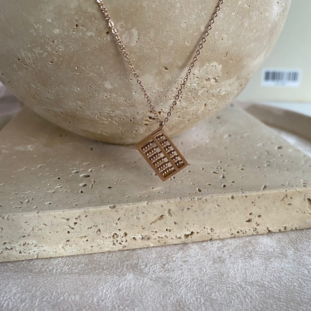 Abacus Necklace