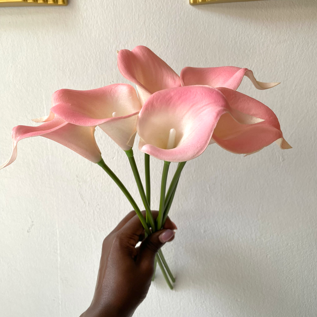 Faux Calla Lilies 