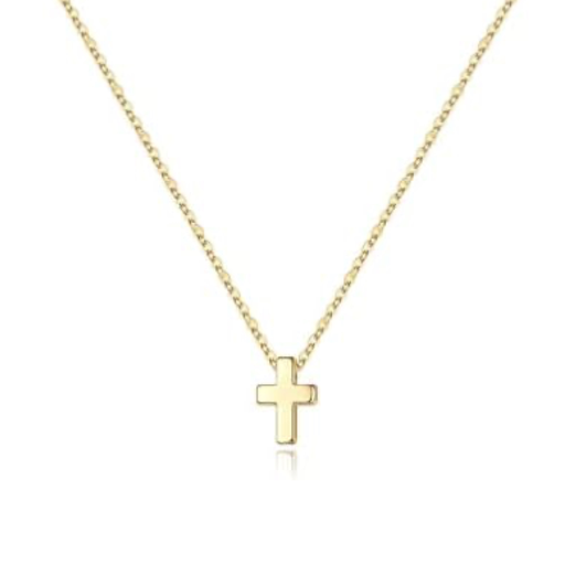 [JEWL-073] Marie Cross Necklace