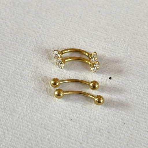 Curved Barbell Pins