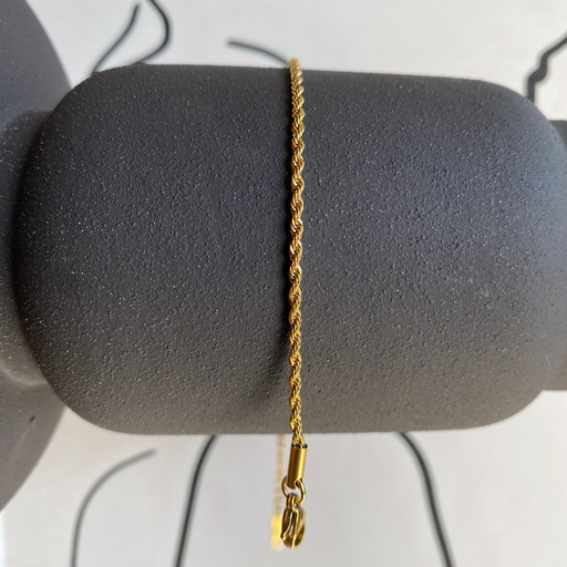 Twisted Rope Anklet