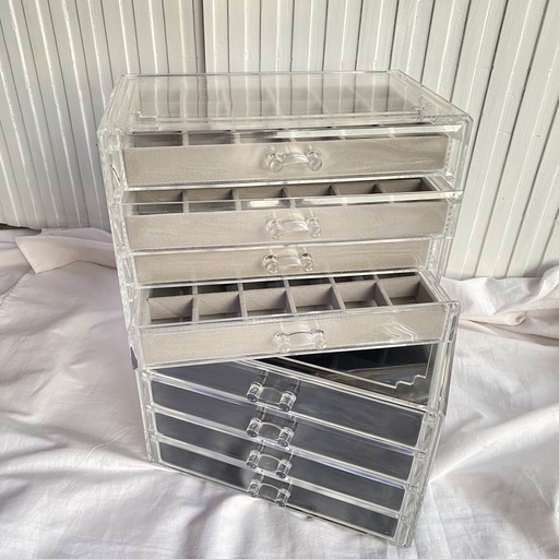 4 Tier Acrylic Jewelry Case