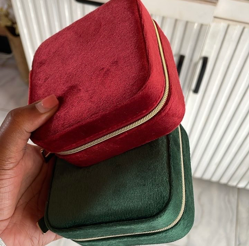 Velvet Jewelry Case