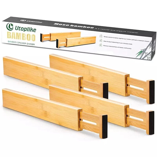 [HOME-020] Bamboo Drawer Dividers