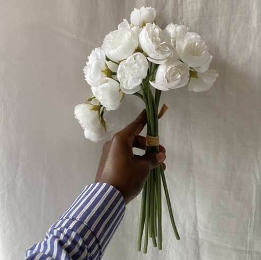 Faux Peony Bouquet