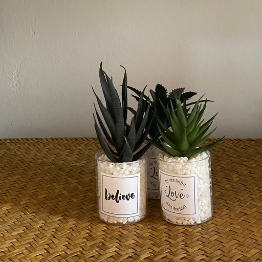 Faux Succulent