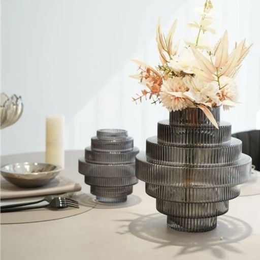 Tiered Glass Vase
