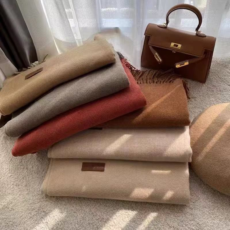 Plain Cashmere Scarf