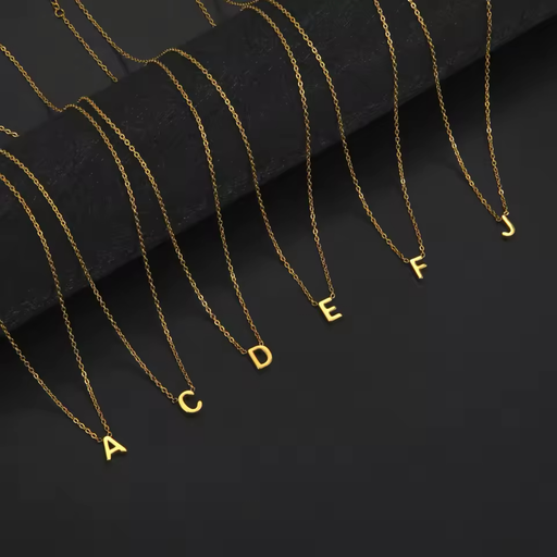 Initial Pendant Necklace