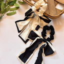 Monochrome Scrunchie 