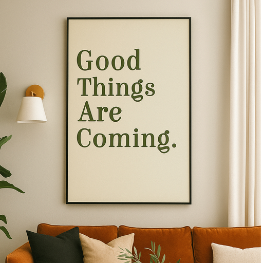 Good Things Framed Print